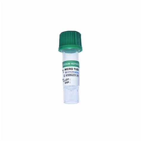 Micro Tube Sodium Heparin Arkan Medical