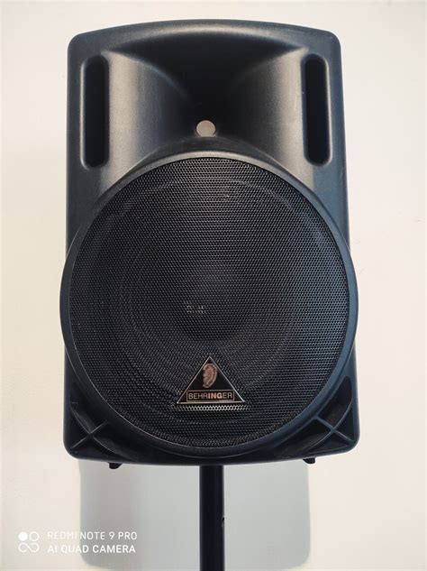 Kolumny behringer eurolive b212A + statywy+kable | Huta Mińska ...