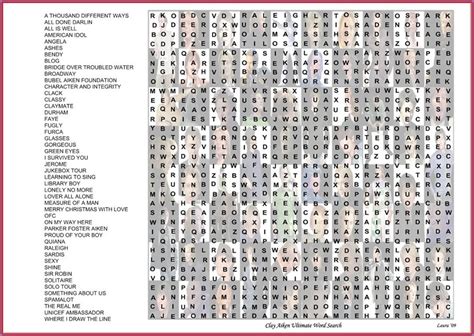 Large Print Printable Word Search Puzzles Printable And Enjoyable