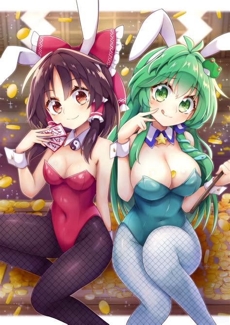 佐倉九尾🇺🇦 On Twitter Rt Akichimaki 巫女巫女バニー！🐰🐰 東方project バニーの日 博麗霊夢