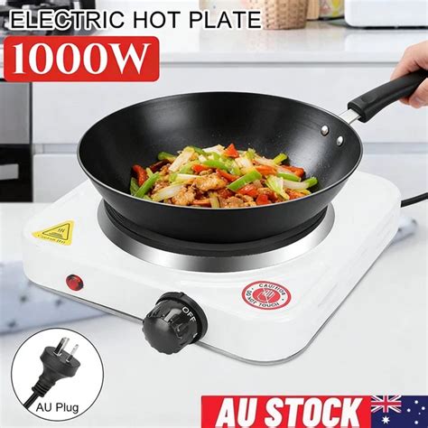 PORTABLE ELECTRIC HOT Plate Cooktop Stove Single Burner 1000W Hotplate Cooker 24 95 PicClick AU