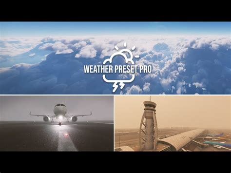 SimMarket WEATHER PRESET PRO FOR MSFS