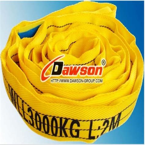 En 1492 2 Standard 3t 2m Polyester Endless Round Sling With CE