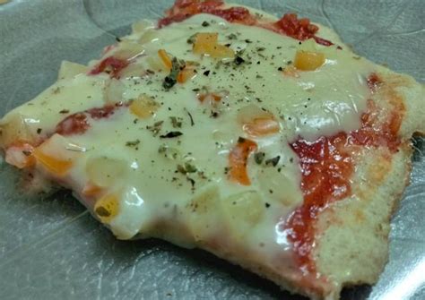 Pizza Con Base De Pollo Receta De Barbi Brignoli Cookpad