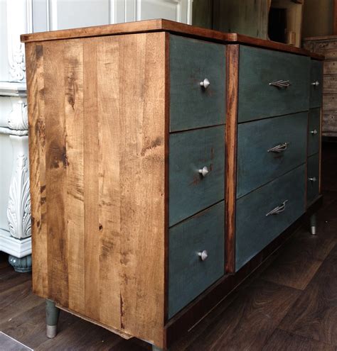 Repurposed Gems Retro Refinished Dresser