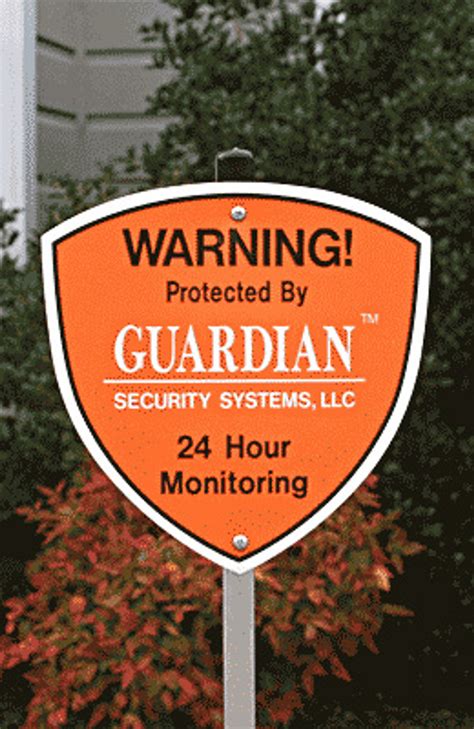 Security Yard Signs | Security Decals | Home Security Sign