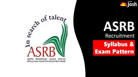 Asrb Recruitment Syllabus Check All Details Here