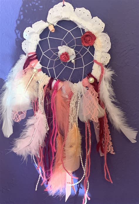 Handmade Dreamcatcher Dream Catchers Love And Light Carrie Etsy