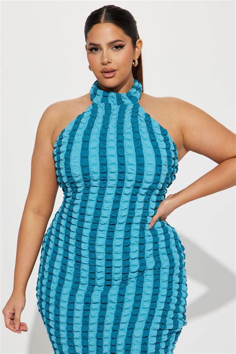 Sweet Treat Maxi Dress Turquoise Fashion Nova