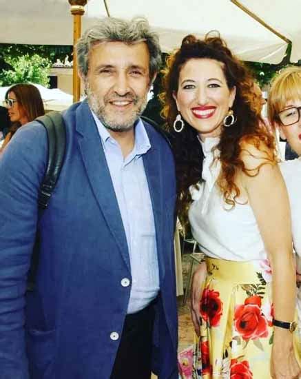 Flavio Insinna E La Giovane Fidanzata Adriana Riccio Foto Private