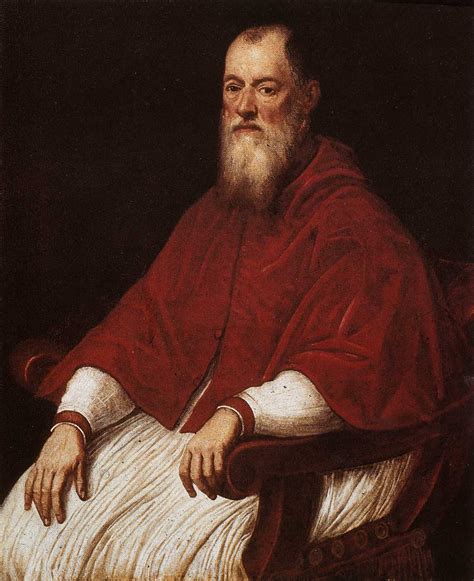 Portrait Of Patriarch Giovanni Grimani Domenico Tintoretto Attr