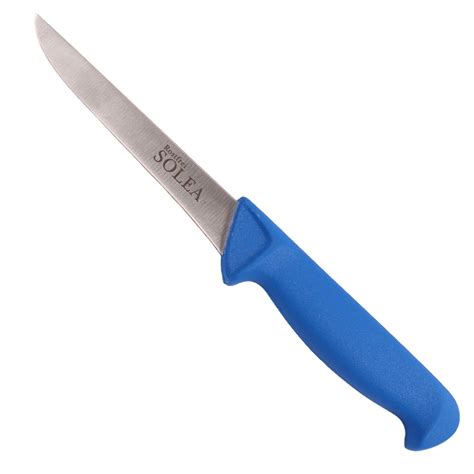 Solea Solea Uitbeenmes RVS 12 5 Cm Blauw PPn Heft Keukenmesjes Nl