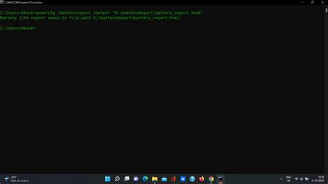 How To Generate A Battery Report In Windows Geeksforgeeks