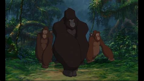 Colorful Animation Expressions: Tarzan - Kerchak: a shadowy figure (3/4)