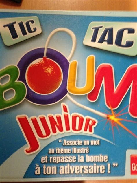 Tic Tac Boum Junior D S Ans Tr S Dr Le En L Aire De Jeux