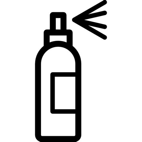 Spray Para El Pelo Icono Gratis