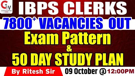 Ibps Clerk Preparation Ibps Clerk Exam Pattern And Syllabus