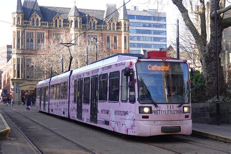 Stagecoach Sheffield Supertram 111 Is Seen At Cathedral S Flickr