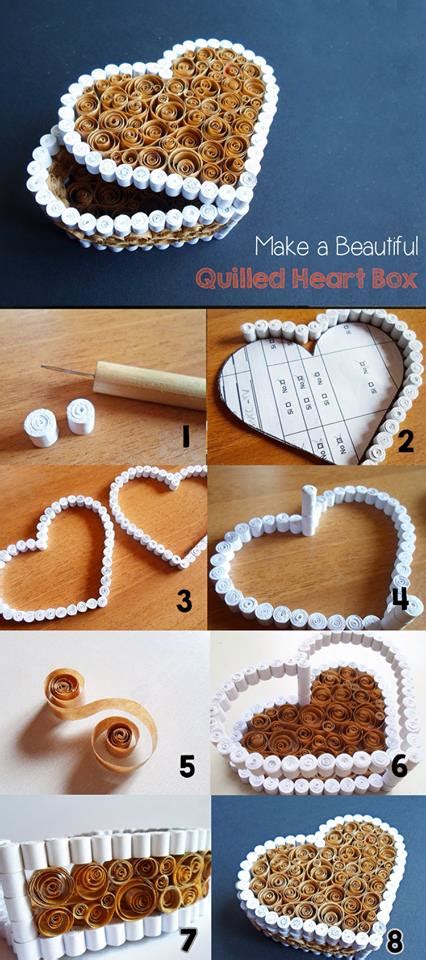 DIY Heart Shaped Crafts Step By Step Tutorial K4 Craft