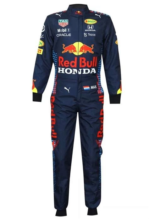 Racing Suit Go Kart Red Bull Racing Suit For Men And Women Unisex New