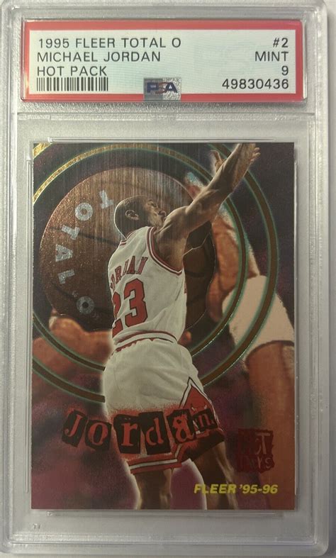 Michael Jordan 1995 Fleer 2 Total O Hot Pack Price Guide Sports