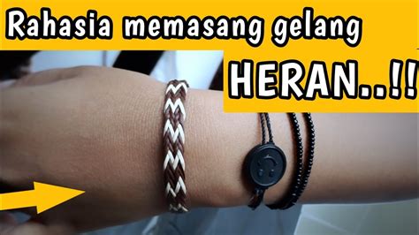 Tutorial Cara Cepat Memasang Gelang Ke Tangan Youtube