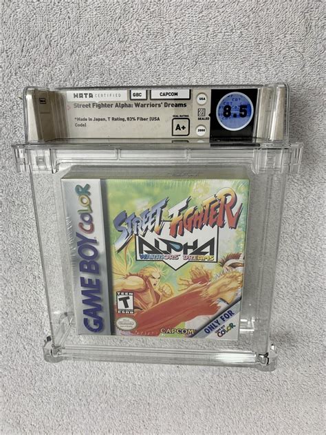 Street Fighter Alpha Warriors Dreams Gbc Game Boy Color Wata No Vga 8