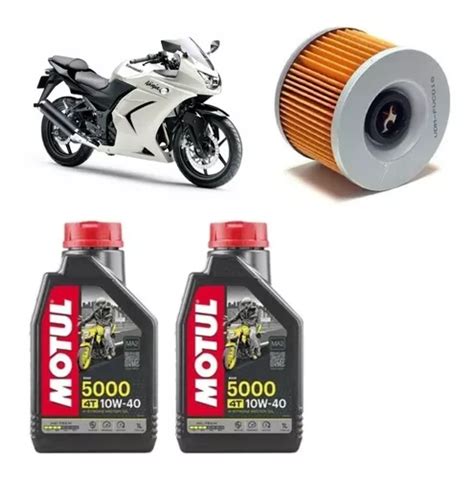 Ninja R Kit Troca Leo At Fvc Motul W