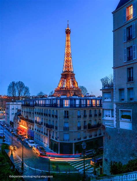 Eiffel Tower Blue Wall Art, Paris Photography, Paris Wall Pictures, Paris Cityscape, Paris Blue ...