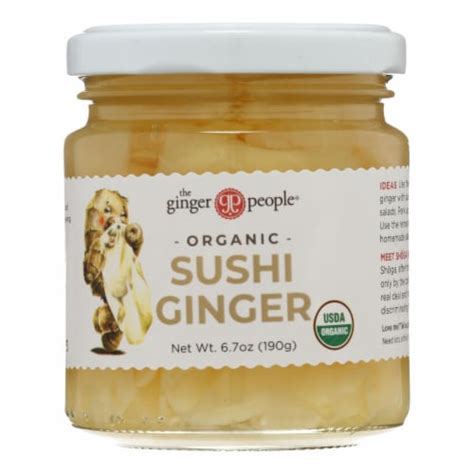 The Ginger People Organic Pickled Sushi Ginger 12 Ct 6 7 Oz Fred