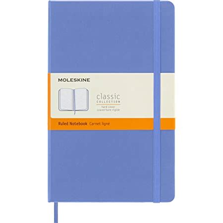 Moleskine Cuaderno clásico tapa dura grande 13 x 21 cm rayado