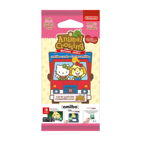 animal crossing amiibo cards sanrio collaboration