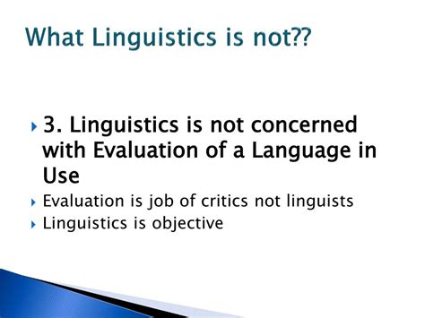 Ppt Introduction To Linguistics Powerpoint Presentation Free