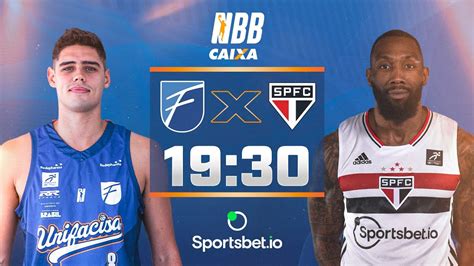 Unifacisa X São Paulo NBB CAIXA 2023 24 11 01 2024 Ao vivo e