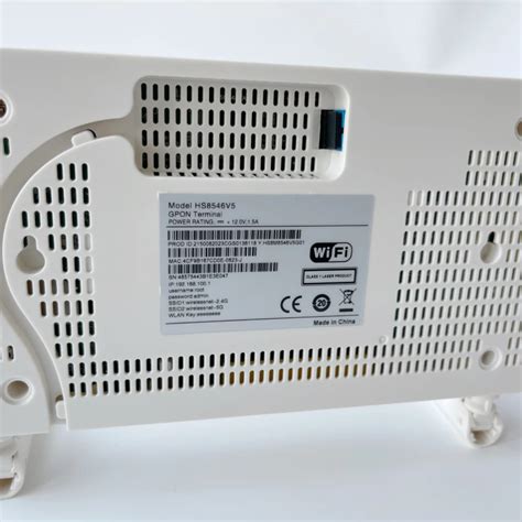 HG8546V5 Gpon ONU 2 4G 5G 4GE 5Lights شركة Shenzhen Think Tides