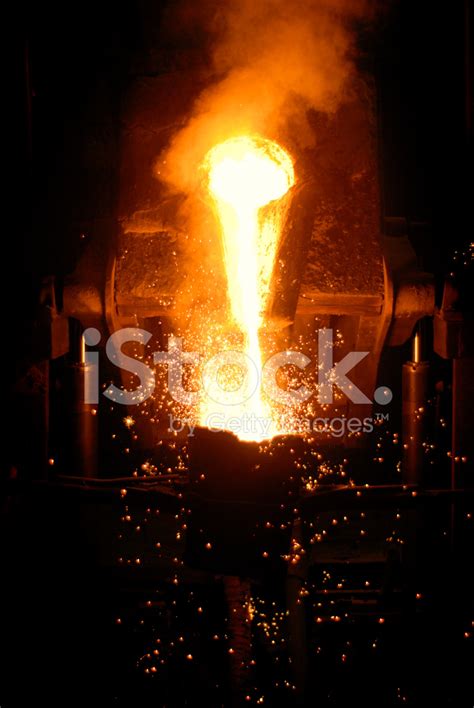 Iron Pouring Stock Photo | Royalty-Free | FreeImages