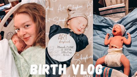 Birth Vlog Getting Induced At Weeks Youtube