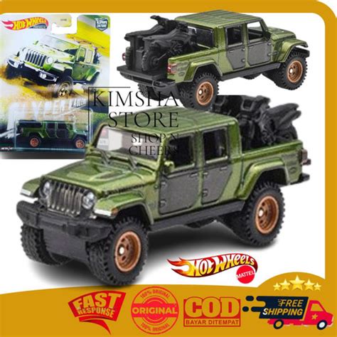 Promo Hot Wheels 20 Jeep Gladiator Hyper Haulers Car Culture Mobil Ban Karet Jakarta Pusat