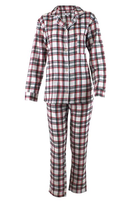 Gill Pyjamas Flanell Dam Red Smile