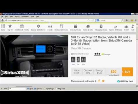 How To Activate The Included Service Of Your New Siriusxm Satellite