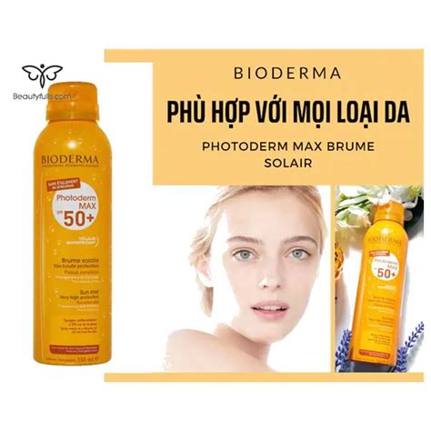 Kem Ch Ng N Ng Bioderma D Ng X T Photoderm Max Brume Solaire