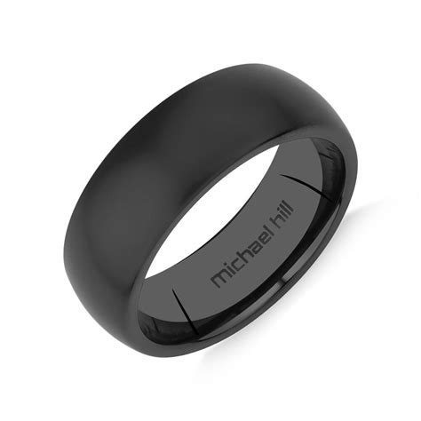 Ring in Black Titanium