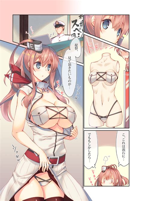 Admiral And Saratoga Kantai Collection Drawn By Mutsuno Hekisa Danbooru