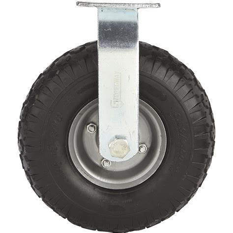 Strongway In Rigid Flat Free Rubber Foam Filled Caster Lb