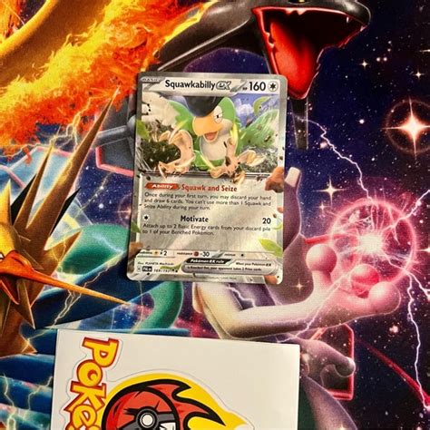 Pokemon Other Pokmon Squawkabilly Ex Card Paldea Evolved Poshmark