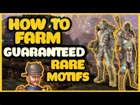 ESO How To Farm Guaranteed Rare Motif Drops Elder Scrolls Online 2022