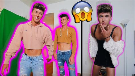 Gender Swap Challenge Wearing Girlfriends Clothes Youtube