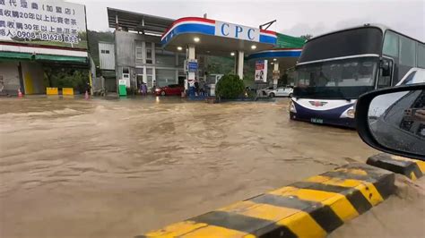 南投午後雷陣雨 台3線竹山段嚴重積水 ｜ 公視新聞網 Pnn