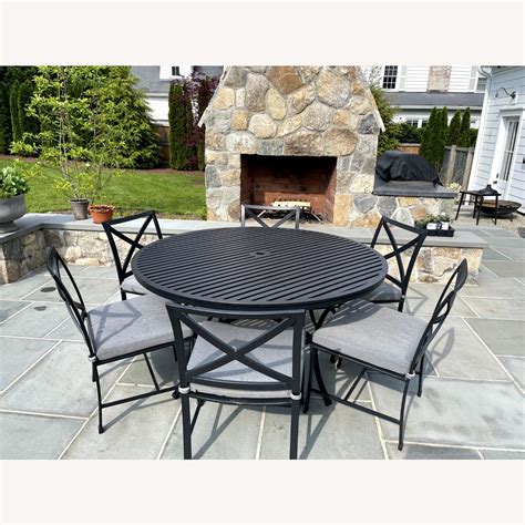 Restoration Hardware Carmel Outdoor Dining Set - AptDeco