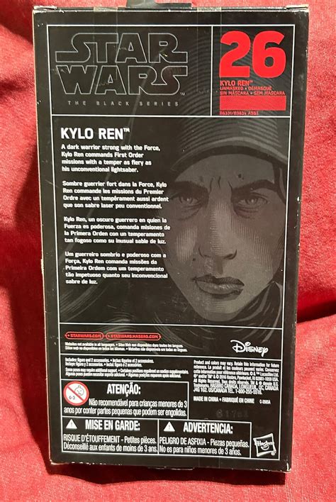 Star Wars The Black Series Kylo Ren Unmasked 2016 Hasbro NIB Rare Gem